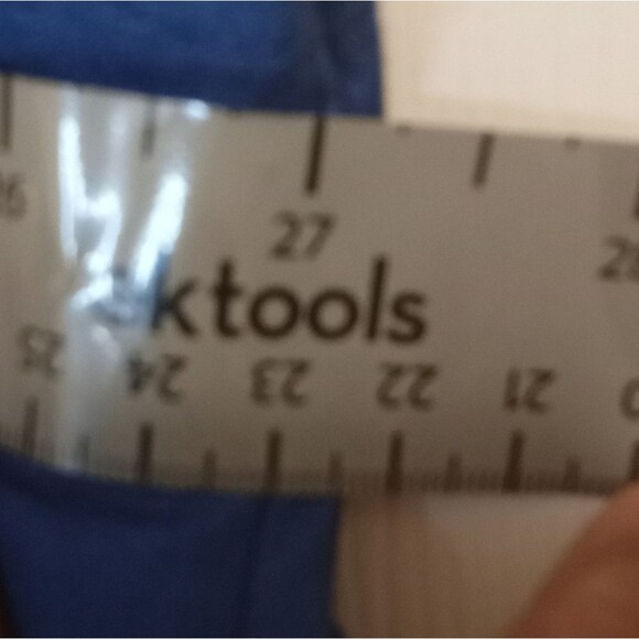 Ashro Plus Size Omari Pant Set Royal Blue /Gold African Caftan Sz 3X - Picture 15 of 16